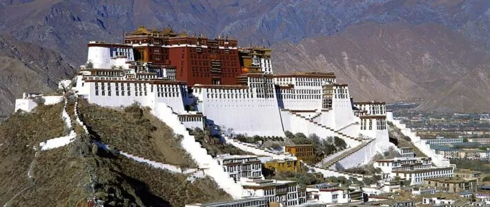 Тибет Дворец Потала Лхаса