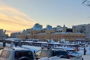 В Нижнем Новгороде зимой
