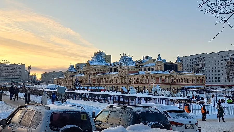 В Нижнем Новгороде зимой
